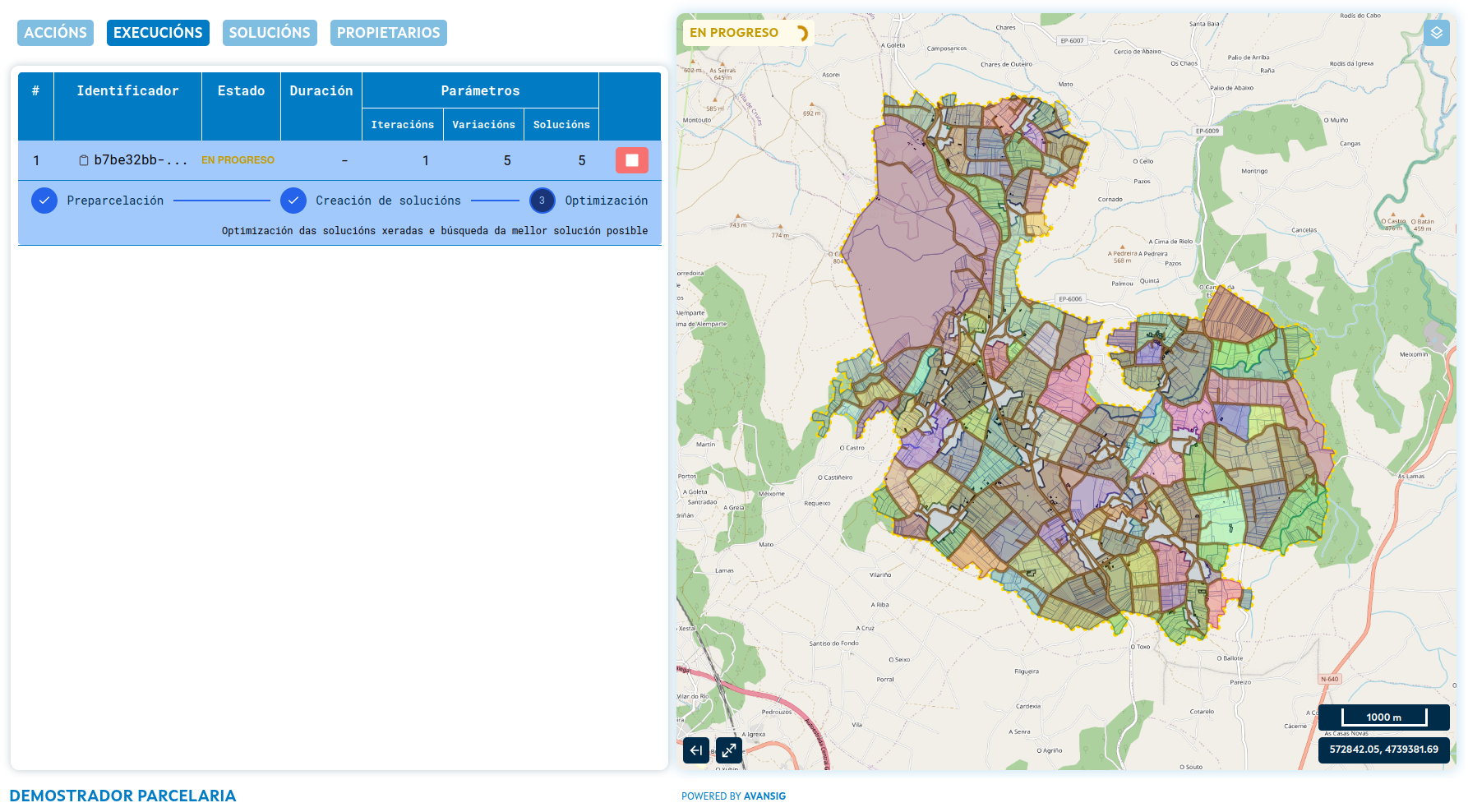 Land Consolidation Algorithm